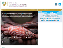 Tablet Screenshot of cer.org.za